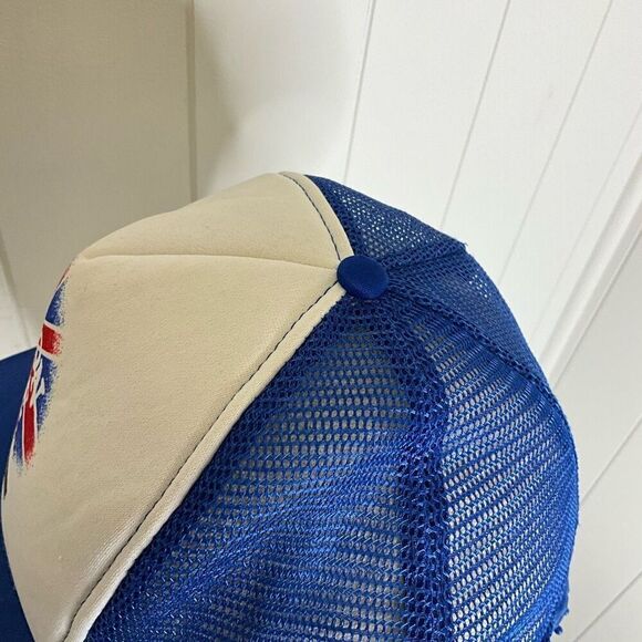 London Bridge Lake Havasu City Arizona Hat Cap Snapback Blue Mesh Back - Picture 6 of 9